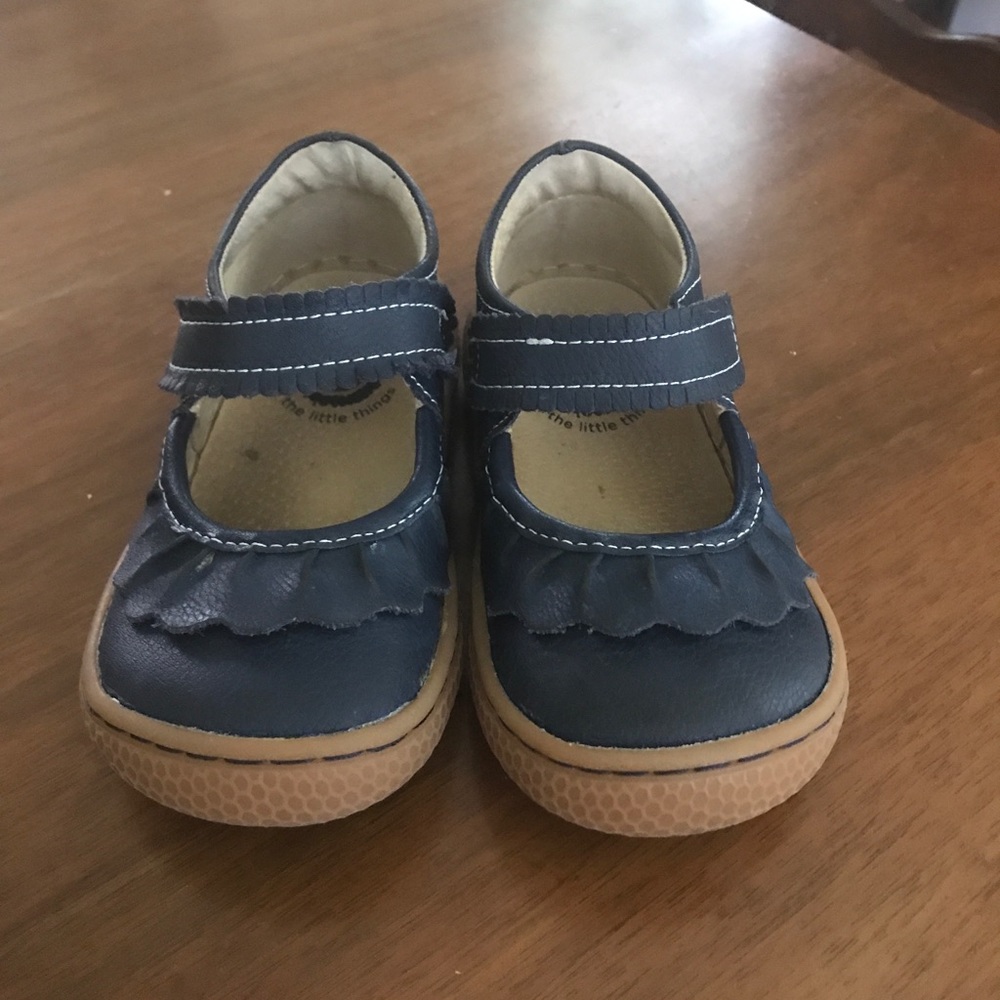 Livie and Luca navy Mary Jane